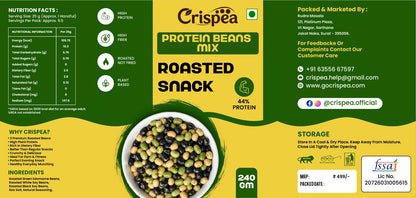 Crispea Protein Beans Mix – Roasted Snack