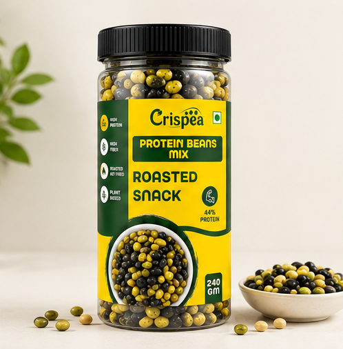 Crispea Protein Beans Mix – Roasted Snack